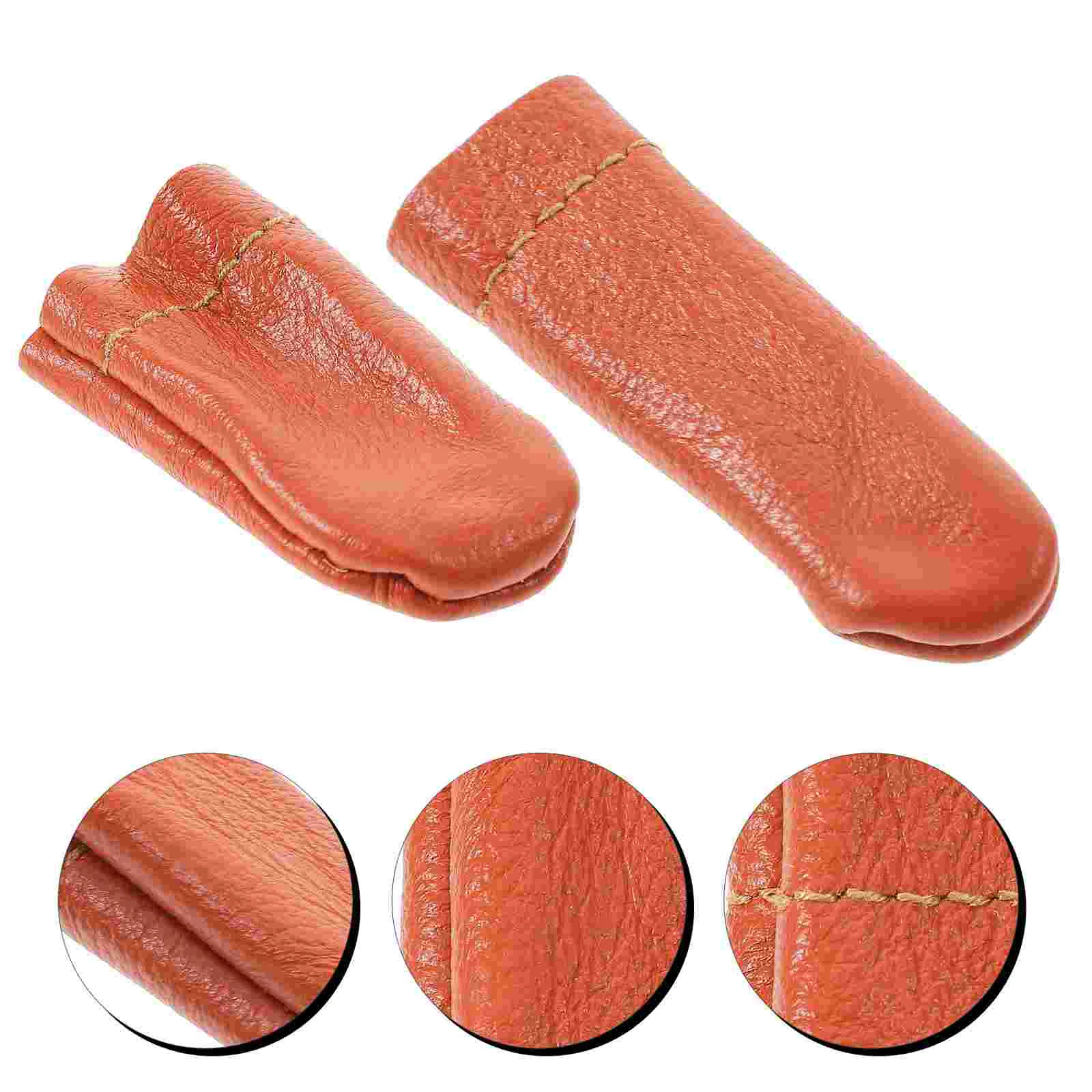 Finger Sewingprotector Thimble Cots Guards Thumb Protectors Feltingneedle Knitting Guard Fingertip Covers Pu Cover Diy Condoms
Finger Sewingprotector Thimble Cots Guards Thumb Protectors Feltingneedle Knitting Guard Fingertip Covers Pu Cover Diy Condoms