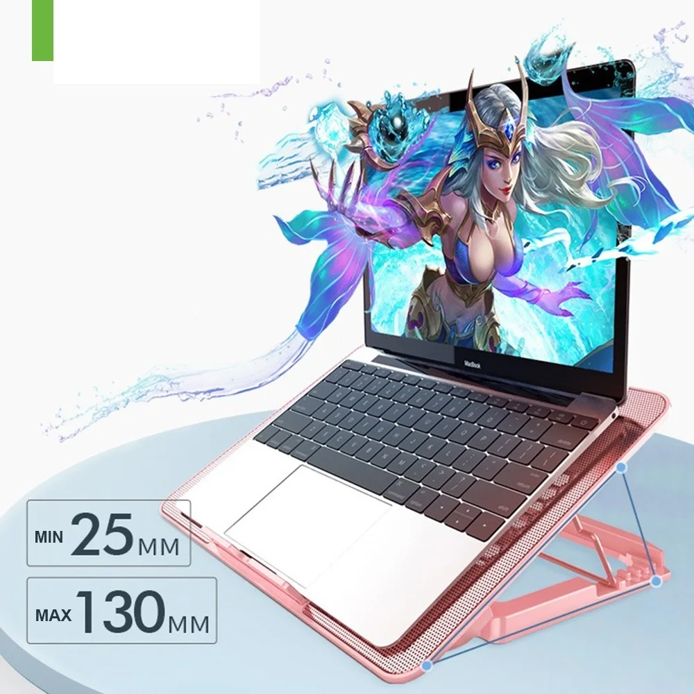 Laptop Cooler Laptop Cooling Pad Adjustable Holder Notebook Support With Six Fans For Macbook Pro Holder Laptop Cooling Stand 
Laptop Cooler Laptop Cooling Pad Adjustable Holder Notebook Support With Six Fans For Macbook Pro Holder Laptop Cooling Stand