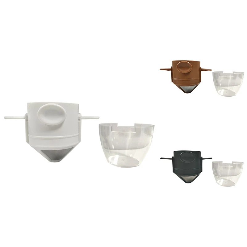 Кофейный капельный фильтр многоразового использования с держателем, портативная кофеварка для офиса, дома, путешествий, лагеря-B
Кофейный капельный фильтр многоразового использования с держателем, портативная кофеварка для офиса, дома, путешествий, лагеря-B