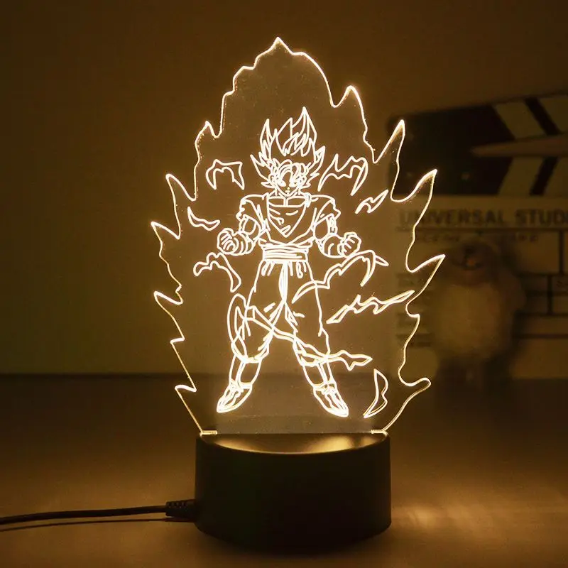 

Bandai Dragon Ball Z Anime Shenlong Led Action Figures Night Lights Shenrou Crystal Balls Remote Control Figma Xmas Gift Toys