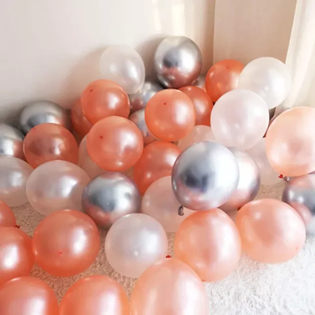 Pink Latex Balloon Chrome Red Hot Pink Silver Metal Balloon Baby Shower Birthday Party Wedding Decorations Air Globos 
Pink Latex Balloon Chrome Red Hot Pink Silver Metal Balloon Baby Shower Birthday Party Wedding Decorations Air Globos
