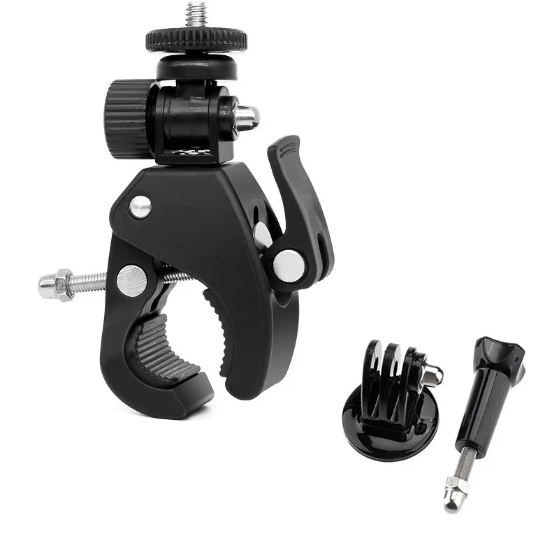 High Quality Rotatable Bike Bicycle Motorcycle Handlebar Clamp Bracket Tripod Clamp For Gopro Hero 5/4/3+/3/2/1 OSMO SJ
High Quality Rotatable Bike Bicycle Motorcycle Handlebar Clamp Bracket Tripod Clamp For Gopro Hero 5/4/3+/3/2/1 OSMO SJ