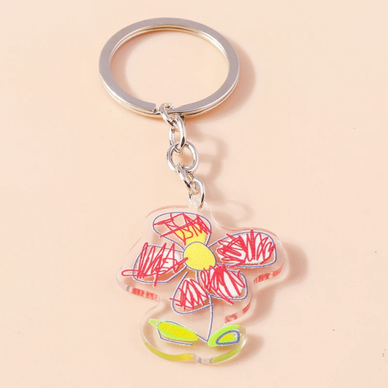 Cute Keychains Resin Flower Charms Keyrings Souvenir Gifts for Women Men Car Key Handbag Pendants Key Chains DIY Accessories
Cute Keychains Resin Flower Charms Keyrings Souvenir Gifts for Women Men Car Key Handbag Pendants Key Chains DIY Accessories