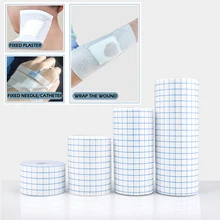 20cmx10m Non-Woven Breathable Tape Skin Healing Protective Fabric Cloth Adhesive Antibacterial Wound Dressing Fixation Bandage