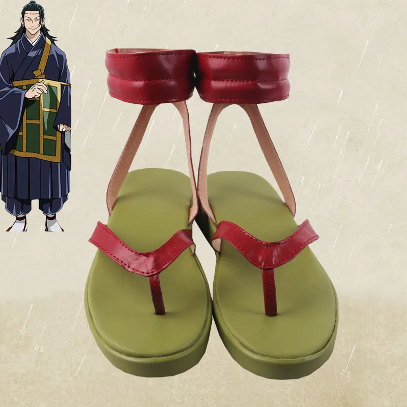 Jujutsu Kaisen Sorcerer Jujutsushi Suguru Geto Buddhist Priest Ver. Anime Cosplay Strap Flat Zori Sanda Halloween Carnival shoes
Jujutsu Kaisen Sorcerer Jujutsushi Suguru Geto Buddhist Priest Ver. Anime Cosplay Strap Flat Zori Sanda Halloween Carnival shoes