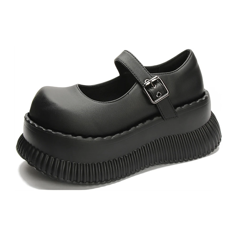Sorphio 2023 Brand New Mary Janes Women Flats Thick Platform Buckle Strap Round Toed Lolita Casual Shoes For Girls
Sorphio 2023 Brand New Mary Janes Women Flats Thick Platform Buckle Strap Round Toed Lolita Casual Shoes For Girls
