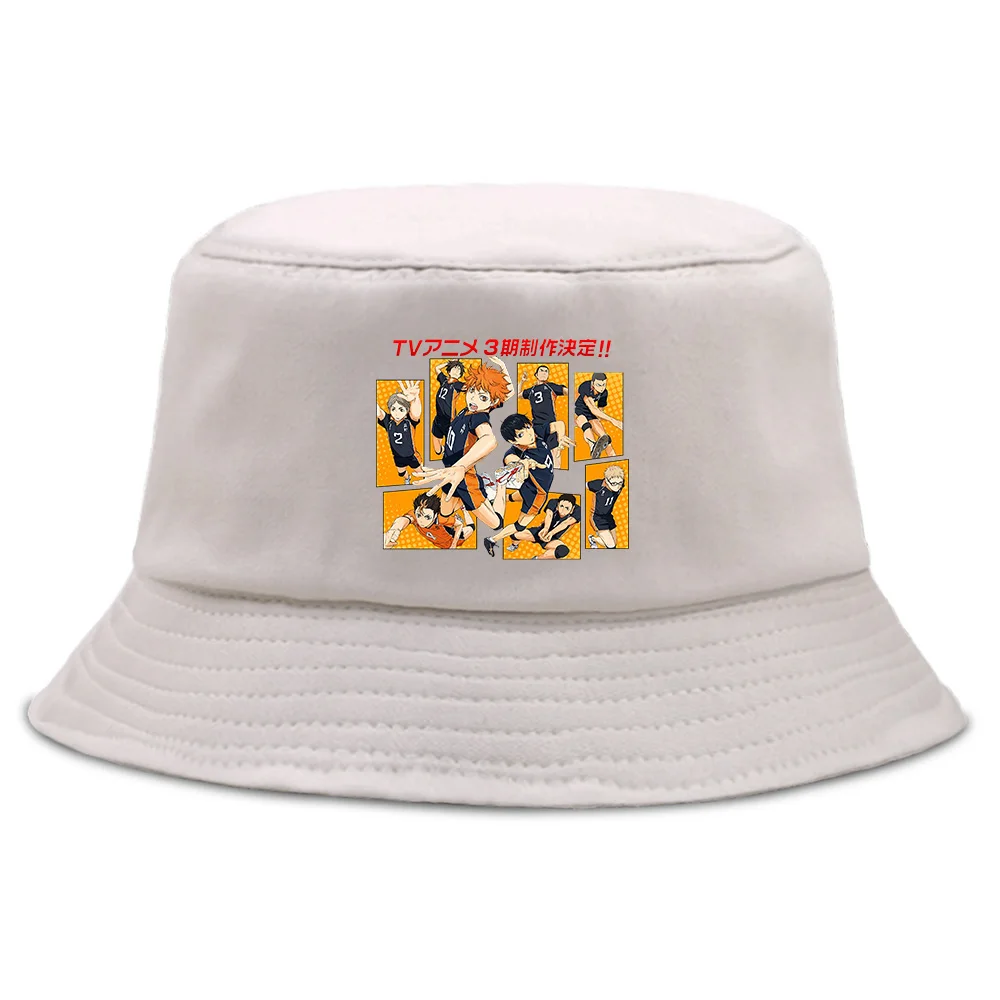

Панама Haikyuu _ Karasuno для мужчин, шапка с принтом для старшей школы, женские шляпы для рыбалки в стиле Харадзюку, 2022, пляжная кепка от солнца в стиле хип-хоп