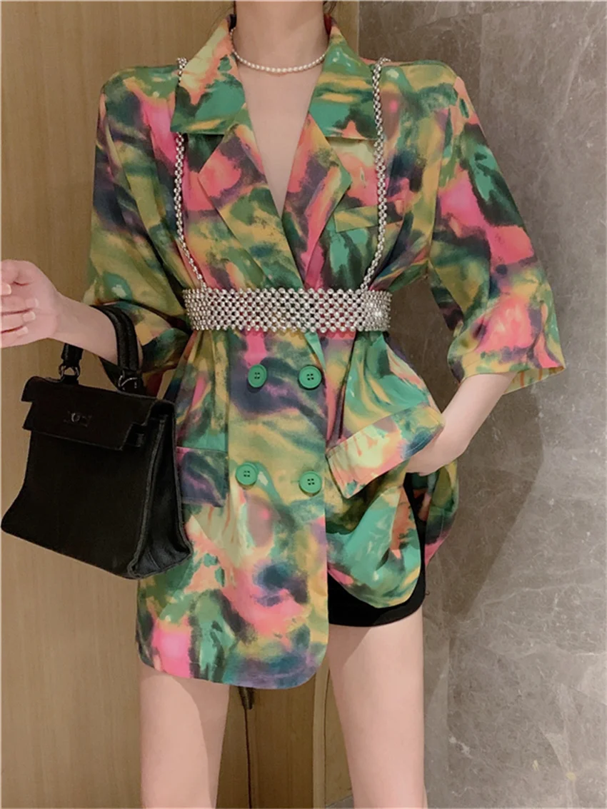 HziriP Retro Chiffon Shirts Fashion Women Slim With Pearl Tank Tops Office Lady Summer Work Wear High Street Loose Mujer OL
HziriP Retro Chiffon Shirts Fashion Women Slim With Pearl Tank Tops Office Lady Summer Work Wear High Street Loose Mujer OL