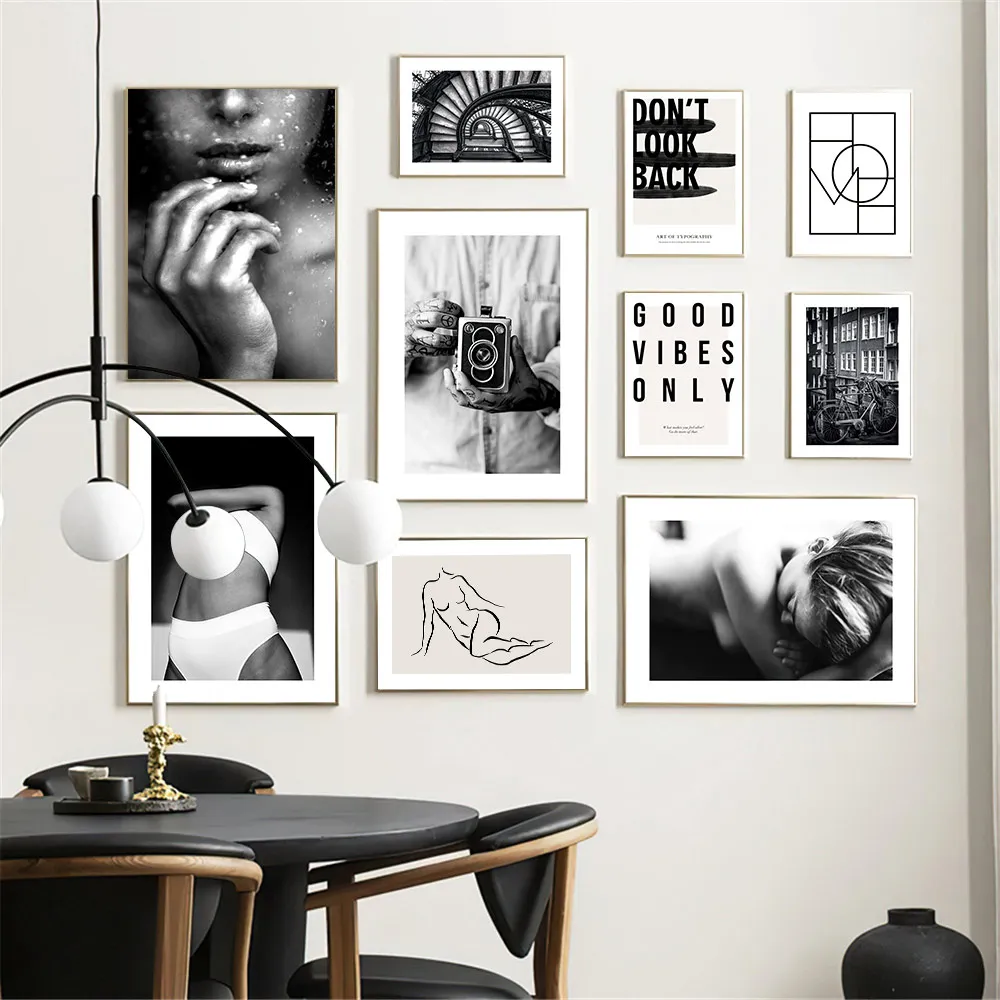 Sexy Woman Fashion Poster Black And White Art Print Old Camera Canvas Painting Quotes Wall Art Pictures Modern Living Room Decor
Sexy Woman Fashion Poster Black And White Art Print Old Camera Canvas Painting Quotes Wall Art Pictures Modern Living Room Decor