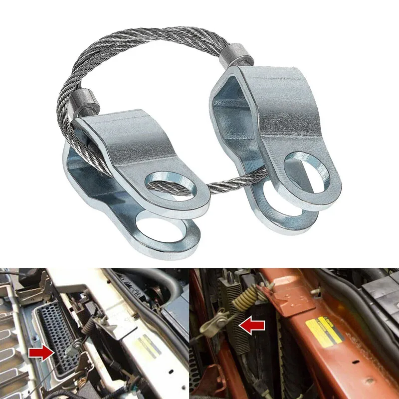 Front Right or Left Hand Side Stainless Steel Hood Check Cable for Hummer H2 2003-2009, Replace to 15146196
Front Right or Left Hand Side Stainless Steel Hood Check Cable for Hummer H2 2003-2009, Replace to 15146196