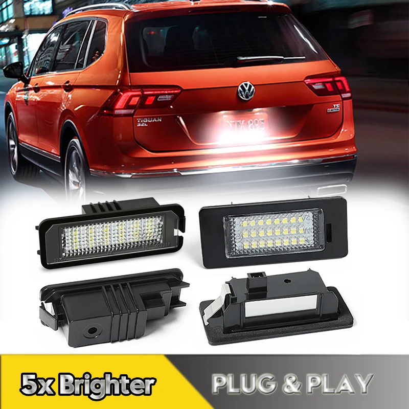 2Pcs LED Number License Plate Lights Lamps For VW Golf Passat Polo Tiguan Jetta Caddy Beetle Touran Touareg Atlas Crafter Amarok
2Pcs LED Number License Plate Lights Lamps For VW Golf Passat Polo Tiguan Jetta Caddy Beetle Touran Touareg Atlas Crafter Amarok