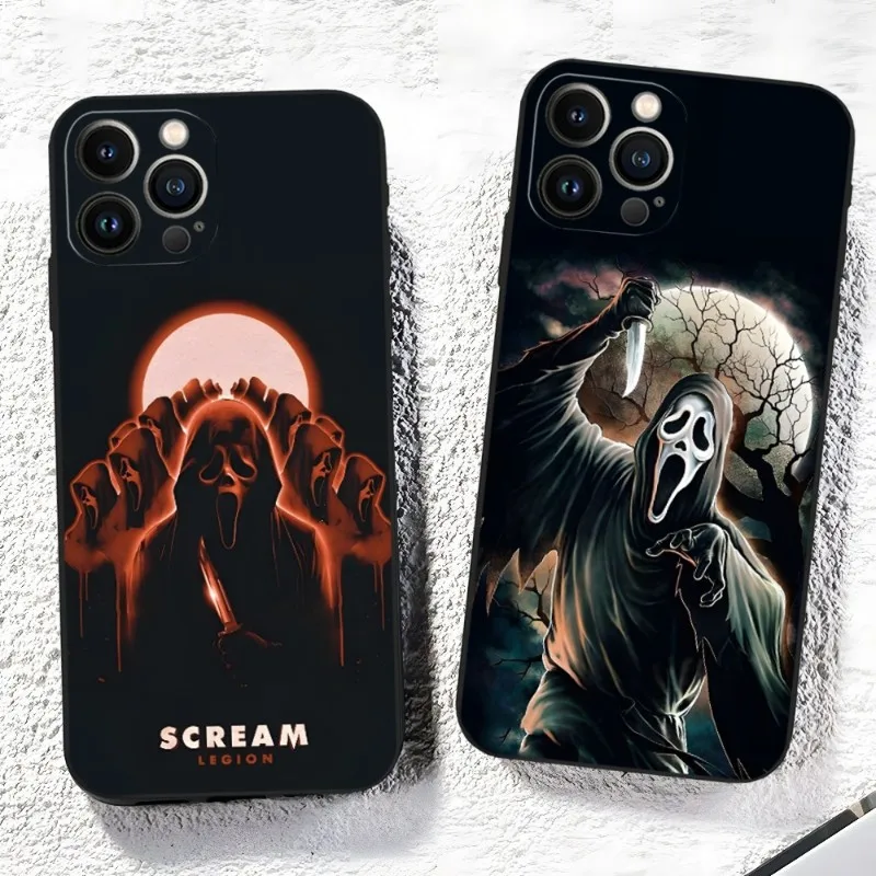 Ghostface Scream Phone Case For Iphone 14 Pro 13 Mini 11 12 Max Xr X Xs 7 8 Plus 6 Back Cover
Ghostface Scream Phone Case For Iphone 14 Pro 13 Mini 11 12 Max Xr X Xs 7 8 Plus 6 Back Cover