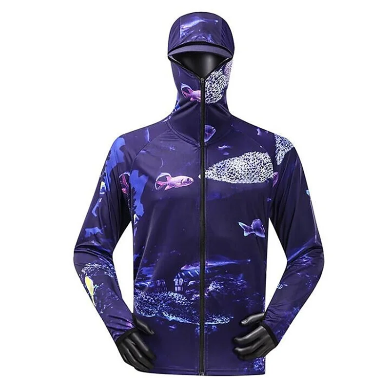 Hot Selling Men's Quick Drying Sun Protection Hoodie Fishing Shirts Outdoors Jerseys Anti-UV Fishing Clothing With Zipper
Hot Selling Men's Quick Drying Sun Protection Hoodie Fishing Shirts Outdoors Jerseys Anti-UV Fishing Clothing With Zipper