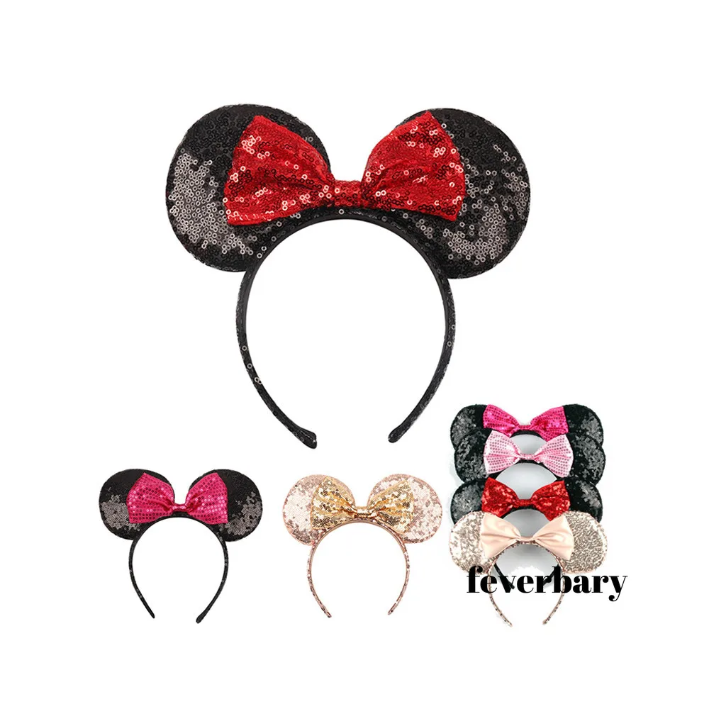 1PCS Bow Headwear Minnie Ears Headband Festival DIY Hair Accessories Hairband Christmas Sequin Hair Bows for girls women gift
1PCS Bow Headwear Minnie Ears Headband Festival DIY Hair Accessories Hairband Christmas Sequin Hair Bows for girls women gift