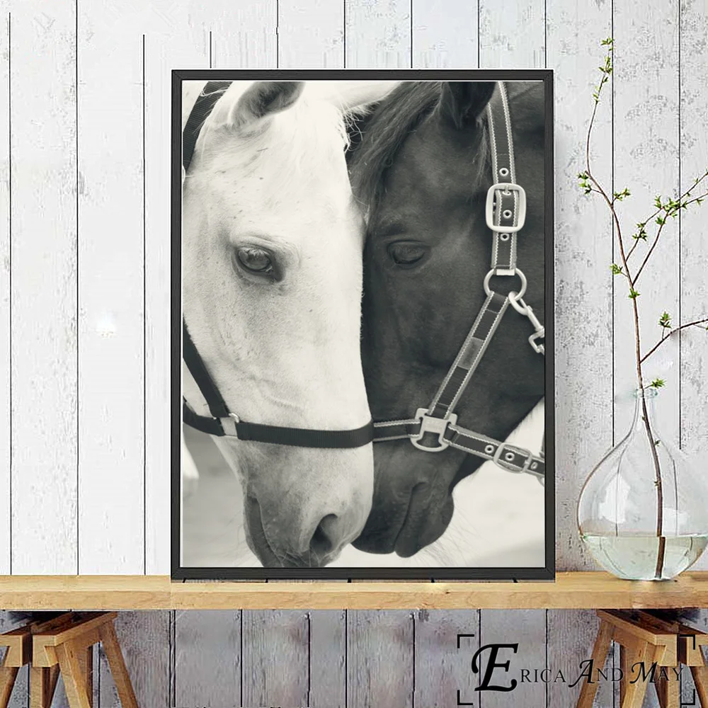 Black And White Horse Nordic Posters and Prints Wall art Decorative Picture Canvas Painting For Living Room Home Decor Unframed
Black And White Horse Nordic Posters and Prints Wall art Decorative Picture Canvas Painting For Living Room Home Decor Unframed