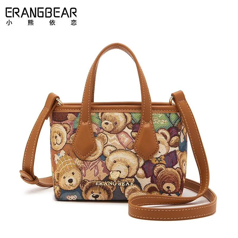 Women's Bags 2022 Fashion Cute Bear Shoulder Bags Luxury Designer Handbags Sweet Crossbody Bags Gifts for Girlfriend Satchels
Women's Bags 2022 Fashion Cute Bear Shoulder Bags Luxury Designer Handbags Sweet Crossbody Bags Gifts for Girlfriend Satchels