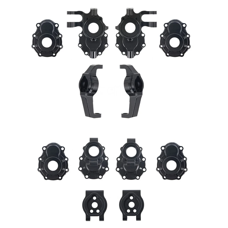 HOT-Metal Front & Rear Steering Knuckle C Hub Carrier Portal Cover Set For TRAXXAS TRX4 1/10 RC Crawler Car Upgrade Parts
HOT-Metal Front & Rear Steering Knuckle C Hub Carrier Portal Cover Set For TRAXXAS TRX4 1/10 RC Crawler Car Upgrade Parts