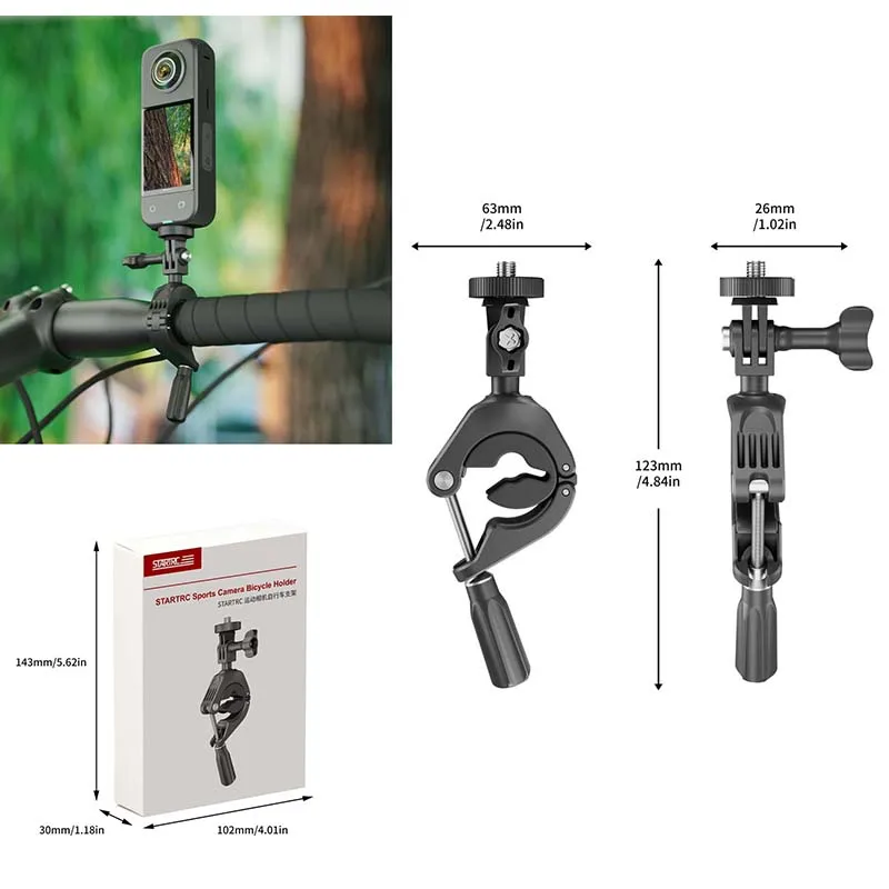 Велосипедный держатель для спортивной камеры Gopro 11 10 9 DJI Insta360 X3
Велосипедный держатель для спортивной камеры Gopro 11 10 9 DJI Insta360 X3