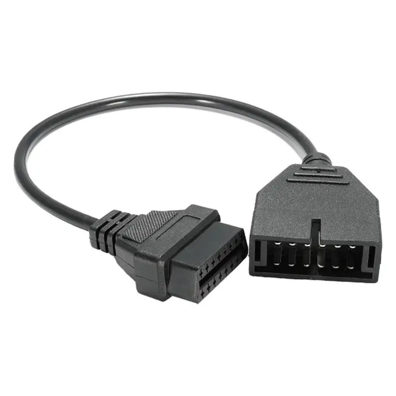 Кабель адаптера для 12 Pin к ODB2 16-контактный кабель для 12 OBDII коннектор OBD1 кабель адаптера инструмент автодиагностики
Кабель адаптера для 12 Pin к ODB2 16-контактный кабель для 12 OBDII коннектор OBD1 кабель адаптера инструмент автодиагностики