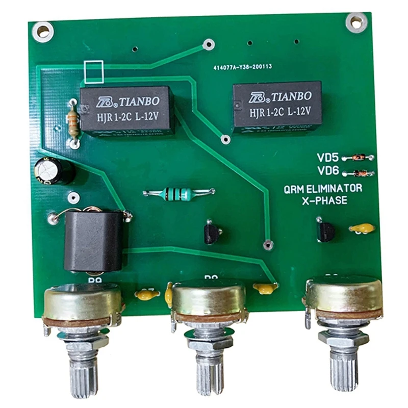 QRM Eliminator X-Phase 1Mhz To 30Mhz HF Bands H199 DIY Kit QRM Canceller Amplifier Board
QRM Eliminator X-Phase 1Mhz To 30Mhz HF Bands H199 DIY Kit QRM Canceller Amplifier Board