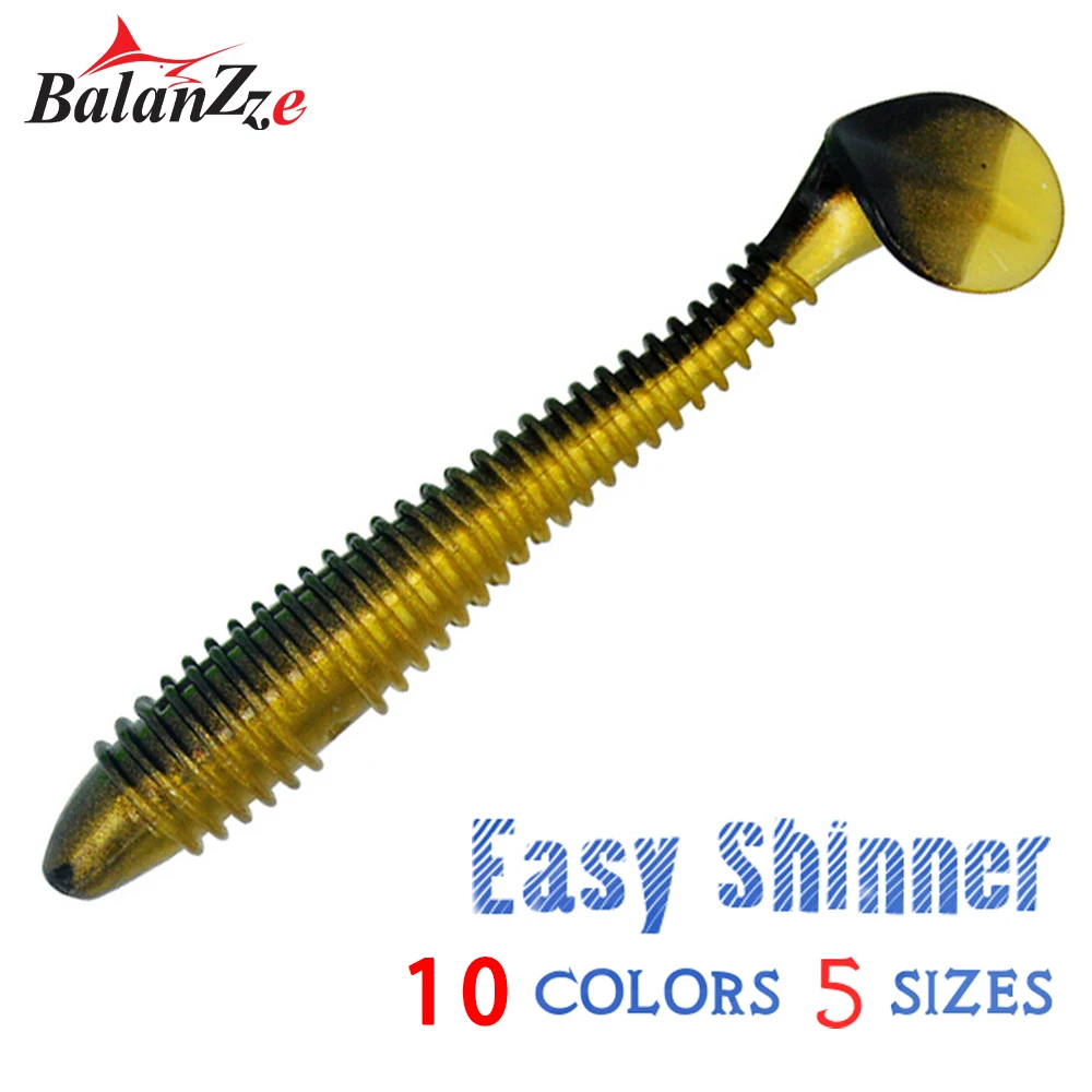 Balanzze 10/30pcs Easy Shinner Soft Bait Fishing Lures 0.8g/1.3g/2.4g/2.8g/3.6g Silicone Worm Bait for Bass Carp Fishing Tackle
Balanzze 10/30pcs Easy Shinner Soft Bait Fishing Lures 0.8g/1.3g/2.4g/2.8g/3.6g Silicone Worm Bait for Bass Carp Fishing Tackle