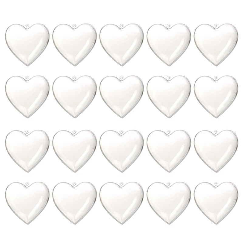 20PCS Heart Shape Christmas Balls Plastic Transparent Xmas Decorations 2021 Fillable Ball New Year DIY Beautiful Home(C)
20PCS Heart Shape Christmas Balls Plastic Transparent Xmas Decorations 2021 Fillable Ball New Year DIY Beautiful Home(C)