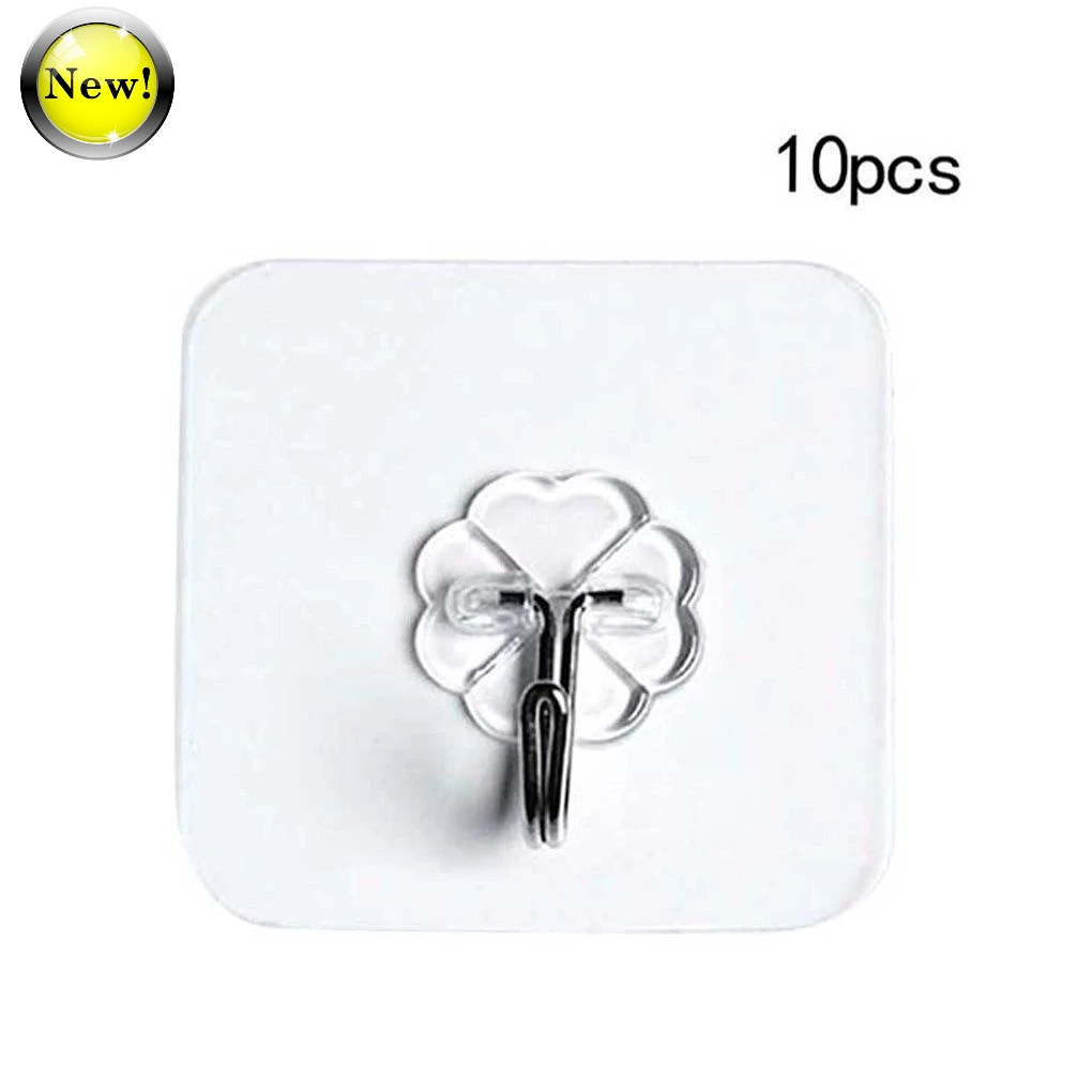 NEW2022 5/10/20Pcs Wall Hooks Waterproof Oilproof Self Adhesive Transparent Reusable Seamless Hanging Hook for Kitchen Bathroom
NEW2022 5/10/20Pcs Wall Hooks Waterproof Oilproof Self Adhesive Transparent Reusable Seamless Hanging Hook for Kitchen Bathroom