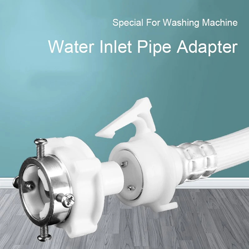 Water Inlet Pipe Adapter 1/2"Male Thread Snap Connector Screw Jointor Special For Washing Machine Quick Release Accessories
Water Inlet Pipe Adapter 1/2"Male Thread Snap Connector Screw Jointor Special For Washing Machine Quick Release Accessories