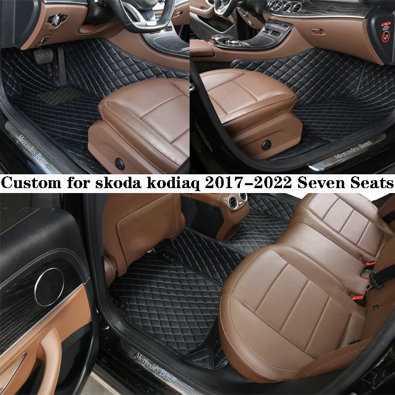Автомобильный напольный коврик для Skoda Kodiaq 2017 2022, 7 сидений, коврики, Защитная панель, премиум-класса, под заказ, кожаный ковер для ног, аксесс...
Автомобильный напольный коврик для Skoda Kodiaq 2017 2022, 7 сидений, коврики, Защитная панель, премиум-класса, под заказ, кожаный ковер для ног, аксесс...