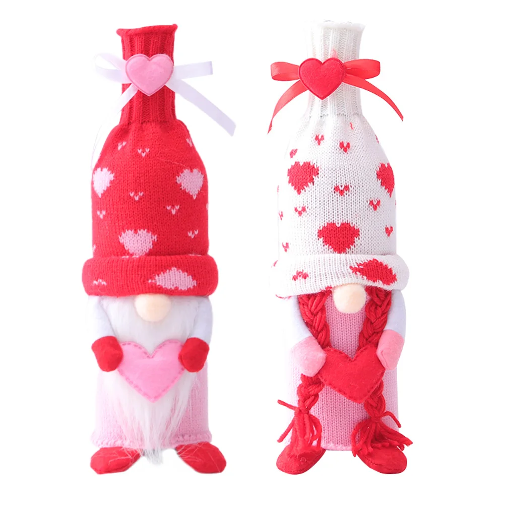 Bottle Covers Gnomecover Santa Decorative Valentines Decorations Party Cloths Champagne Sleeves Wedding Claus Redday
Bottle Covers Gnomecover Santa Decorative Valentines Decorations Party Cloths Champagne Sleeves Wedding Claus Redday