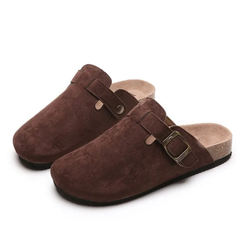 Baotou Slippers Women's Cork Leisure Lazy Half Slippers Flat Bottom Anti Slip Fashion Women's Shoes Large Size 35-43
Baotou Slippers Women's Cork Leisure Lazy Half Slippers Flat Bottom Anti Slip Fashion Women's Shoes Large Size 35-43