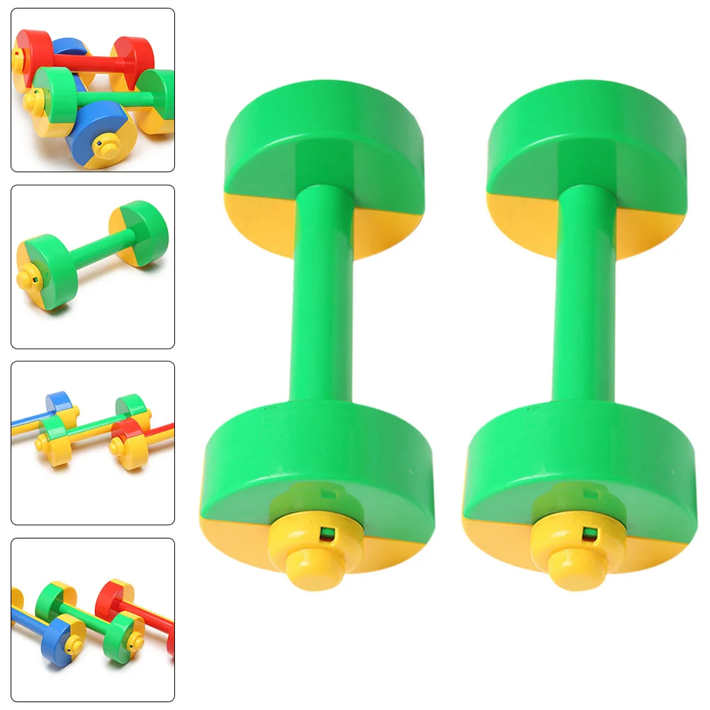 Children's Dumbbell Toys Toddlers Plastic Dumbbells Kindergarten Barbells Two-color Exercise Supplies Small Equipment And
Children's Dumbbell Toys Toddlers Plastic Dumbbells Kindergarten Barbells Two-color Exercise Supplies Small Equipment And