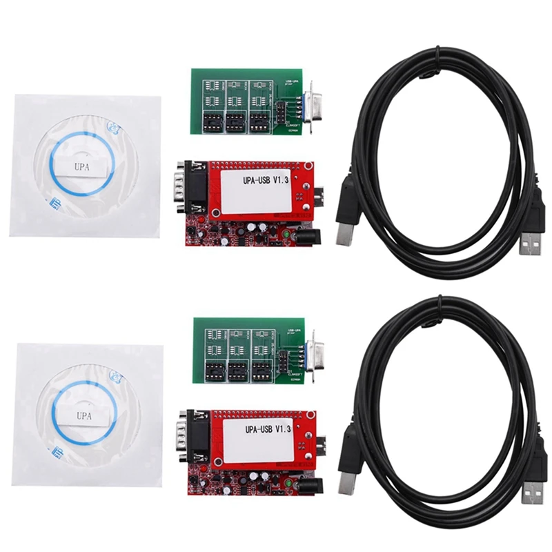 2X Upa USB Programmer Diagnostic-Tool Upa-USB Ecu Programmer Upa USB V1.3 With Adapter For 2013 Version Main Unit
2X Upa USB Programmer Diagnostic-Tool Upa-USB Ecu Programmer Upa USB V1.3 With Adapter For 2013 Version Main Unit