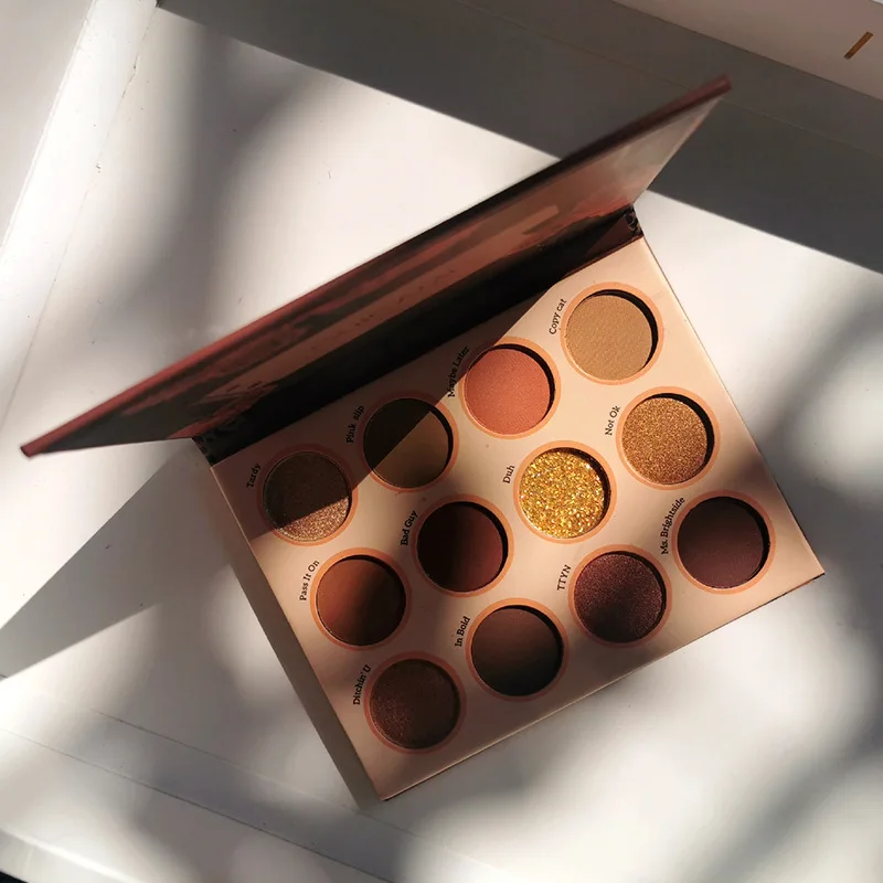 Guicami Eyeshadow Palette 12 color Colorful Shadows Palett Glitter Highlighter Shimmer Make Up Pigment Matte Eye Shadow Cosmetic 
Guicami Eyeshadow Palette 12 color Colorful Shadows Palett Glitter Highlighter Shimmer Make Up Pigment Matte Eye Shadow Cosmetic