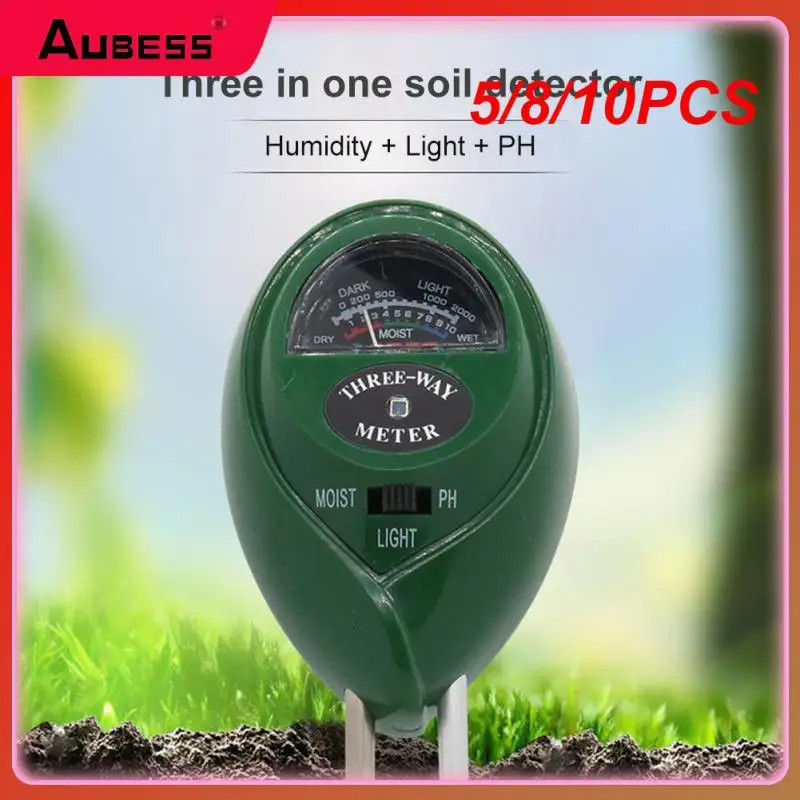 5/8/10PCS Ph Test Feuchtigkeit Sonnenlicht Termometrs Digital Boden Testing Instrument Thermoregulator 3 In 1 Pflanzen
5/8/10PCS Ph Test Feuchtigkeit Sonnenlicht Termometrs Digital Boden Testing Instrument Thermoregulator 3 In 1 Pflanzen