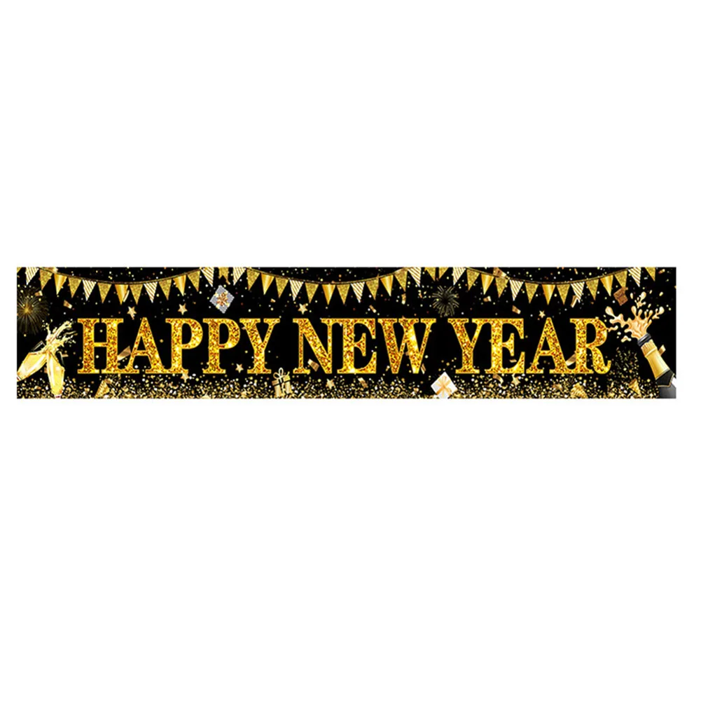 Make a statement at your New Year\\'s Eve party with this 2024 Happy New Year Decoration Banner noble black gold theme
Make a statement at your New Year\\'s Eve party with this 2024 Happy New Year Decoration Banner noble black gold theme