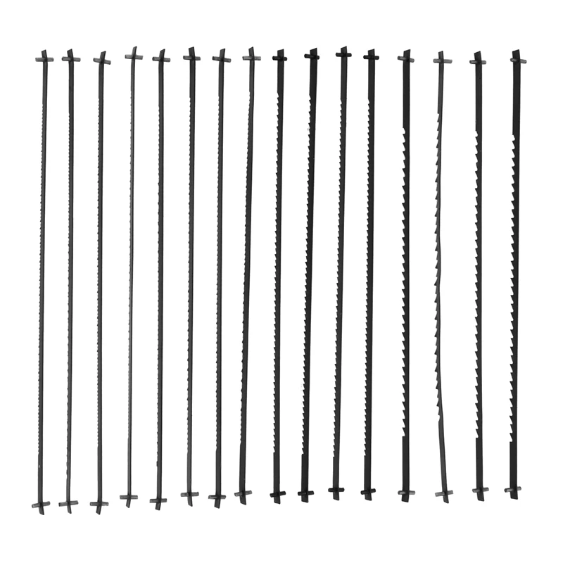 Scroll Saw Blades 10/15/18/24 Teeth 127 Mm Replacement Scroll Saw Blades For Sawing Plank Wood Plastic Foam
Scroll Saw Blades 10/15/18/24 Teeth 127 Mm Replacement Scroll Saw Blades For Sawing Plank Wood Plastic Foam