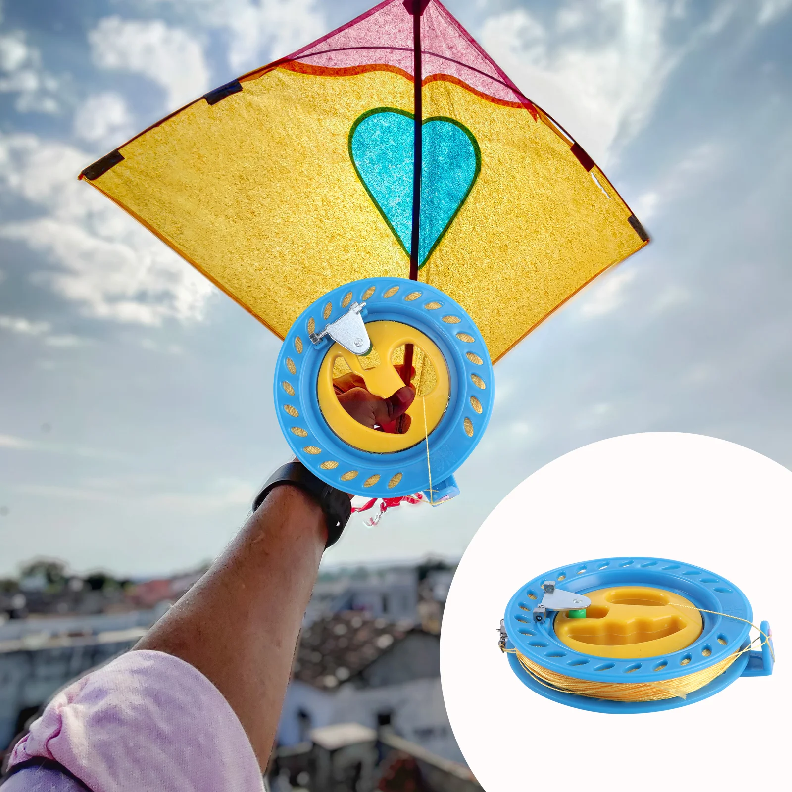 Kite Reel Winder String Line Wheel Flying Outdoor Tool Tools Grip Windingprofessional Lock Lockable Kidhand Bearingrotation
Kite Reel Winder String Line Wheel Flying Outdoor Tool Tools Grip Windingprofessional Lock Lockable Kidhand Bearingrotation