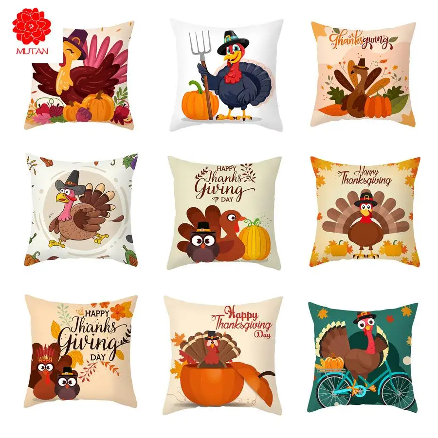 Thanksgiving Day Pillow Case Turkey Pumpkin Thanksgiving Day Pillow Case Cover Cartoon Turkey Pumpkin Decoration Pillowcase
Thanksgiving Day Pillow Case Turkey Pumpkin Thanksgiving Day Pillow Case Cover Cartoon Turkey Pumpkin Decoration Pillowcase
