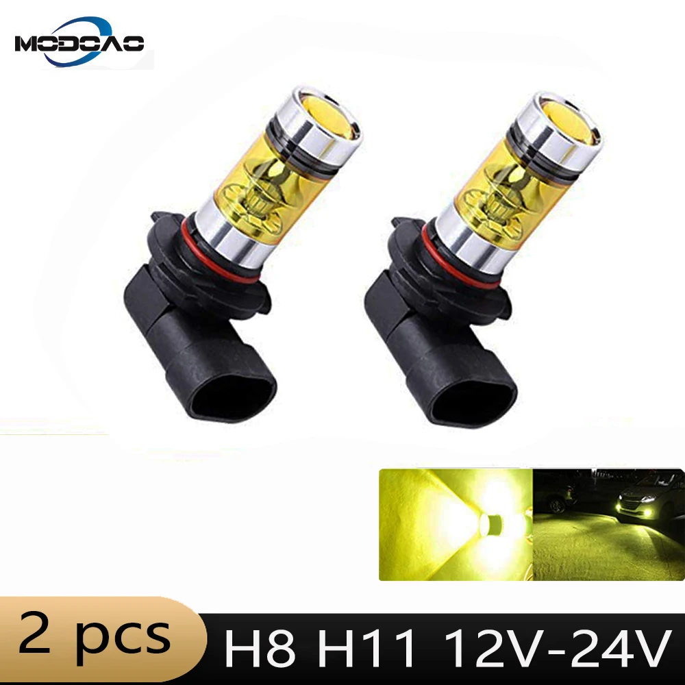 

Fog Lights Driving 3030SMD Tail Lamp Car Light parking 1250LM 12V - 24V Auto 4300K yellow H8 H11 LED Bulbs HB4 9006 HB3 9005