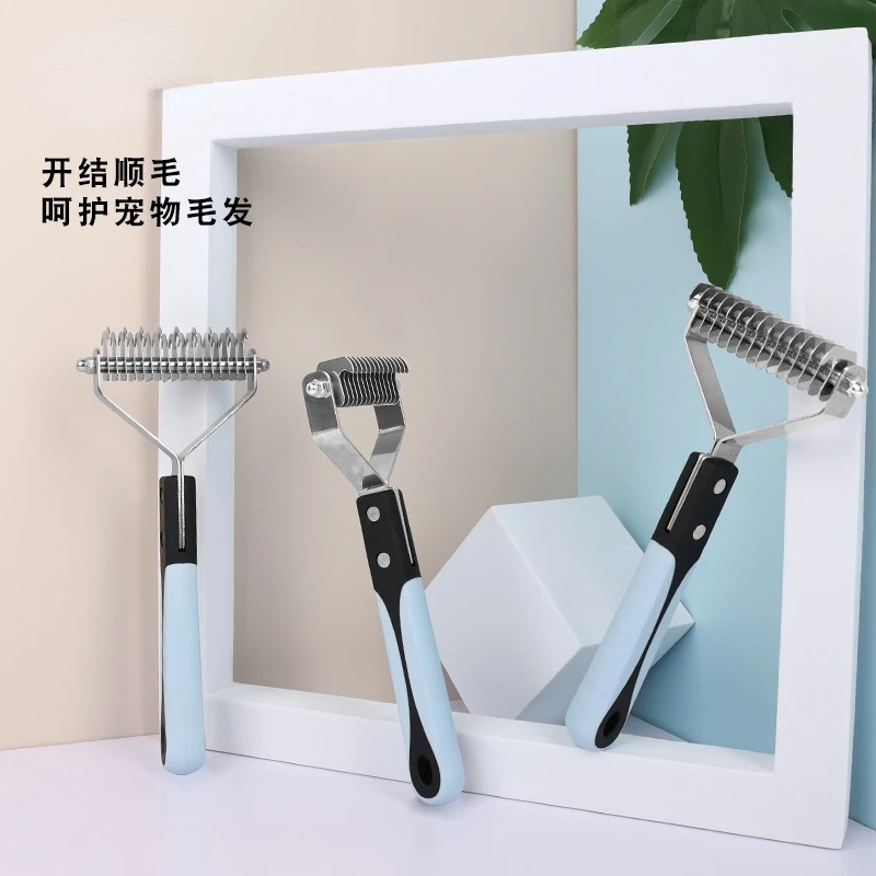 Pet Dog Supplies Knot Comb Cat And Dog Double Sided Shaving Knife Unknot Comb Dog Rake Comb Beauty Hair Removal Comb
Pet Dog Supplies Knot Comb Cat And Dog Double Sided Shaving Knife Unknot Comb Dog Rake Comb Beauty Hair Removal Comb