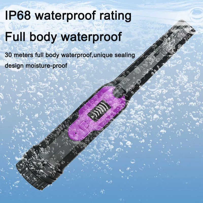 Professional Metal Detector Pointer Pinpoint 360 Degree Side Scan Fully Waterproof Handheld Metal Detector for Metal Coin Gold
Professional Metal Detector Pointer Pinpoint 360 Degree Side Scan Fully Waterproof Handheld Metal Detector for Metal Coin Gold