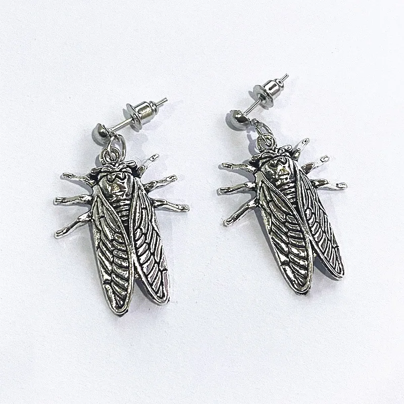 New products hot selling fashion trend jewelry insect jewelry cicada pendant earring jewelry
New products hot selling fashion trend jewelry insect jewelry cicada pendant earring jewelry