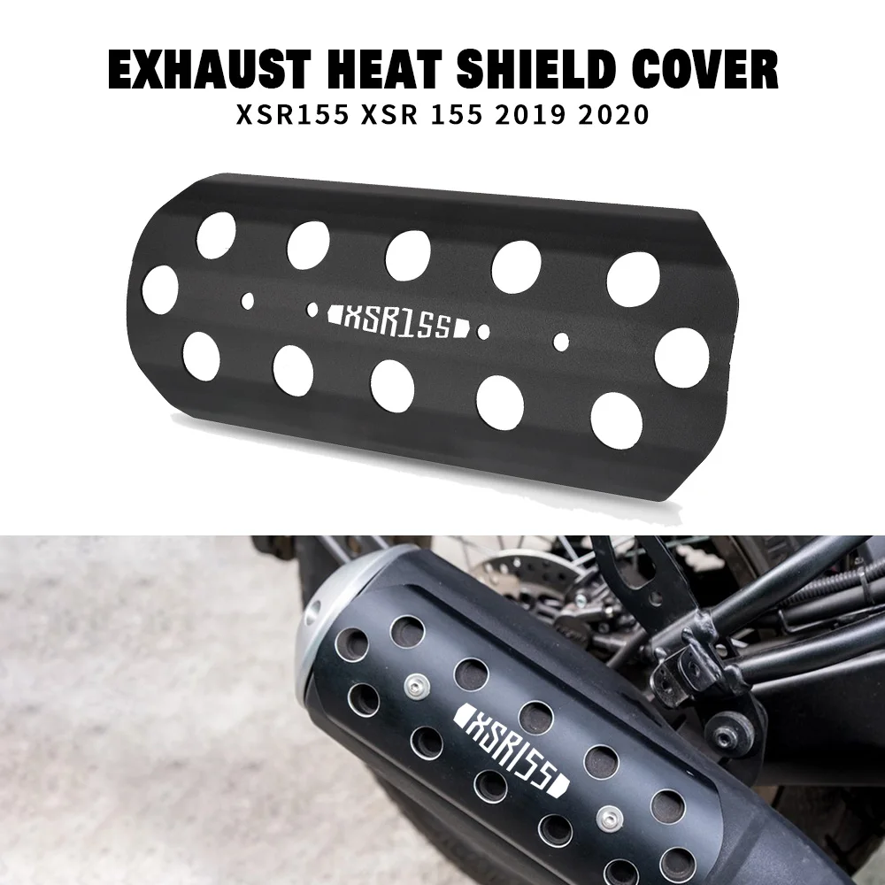 

For Yamaha XSR155 XSR 155 2019 2020 Motorcycle Heat Shield Guard Anti-scalding Exhaust Pipe Crash Protector Cover Accessories