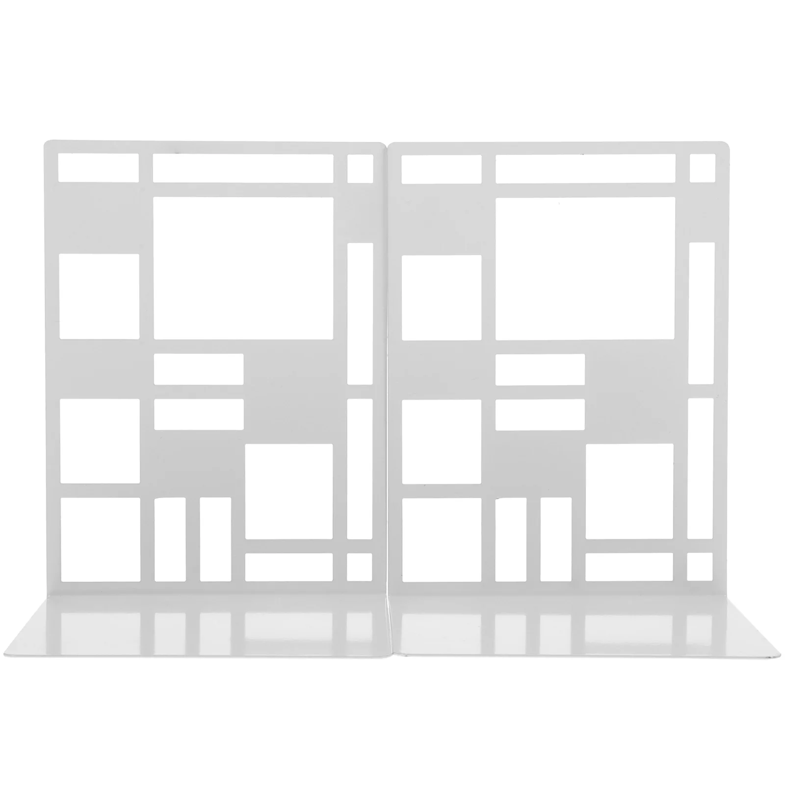 Metal Bookend Bookstand Bookends Decorative Shelves Crafted Holders Heavy White Bookshelf Kids Reading desk
Metal Bookend Bookstand Bookends Decorative Shelves Crafted Holders Heavy White Bookshelf Kids Reading desk