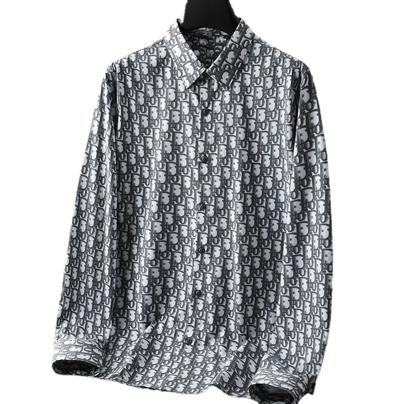 Arrival Suepr Large Autumn Young New Men's Fashion Casual Print Long Sleeve Shirt Plus Size XL 2XL 3XL 4XL 5XL 6XL 7XL 
Arrival Suepr Large Autumn Young New Men's Fashion Casual Print Long Sleeve Shirt Plus Size XL 2XL 3XL 4XL 5XL 6XL 7XL