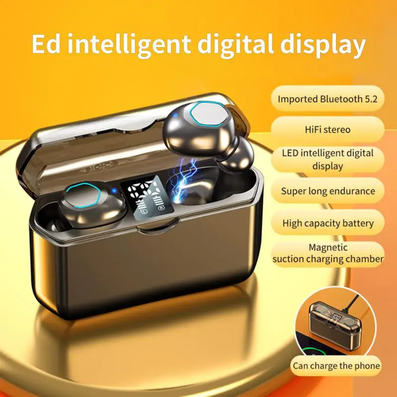 2023 Wireless Bluetooth TWS New Earphone Game Call Touch HD Earbuds Waterproof Stereo Sports Music Headset For IOS Android
2023 Wireless Bluetooth TWS New Earphone Game Call Touch HD Earbuds Waterproof Stereo Sports Music Headset For IOS Android