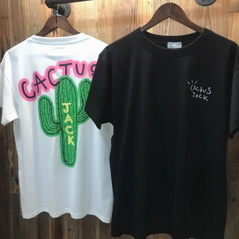 Travis Scott CACTUS Printed Women Men Summer Short Sleeve T shirts Tees Hiphop Streetwear Men Casual Cotton T shirt
Travis Scott CACTUS Printed Women Men Summer Short Sleeve T shirts Tees Hiphop Streetwear Men Casual Cotton T shirt