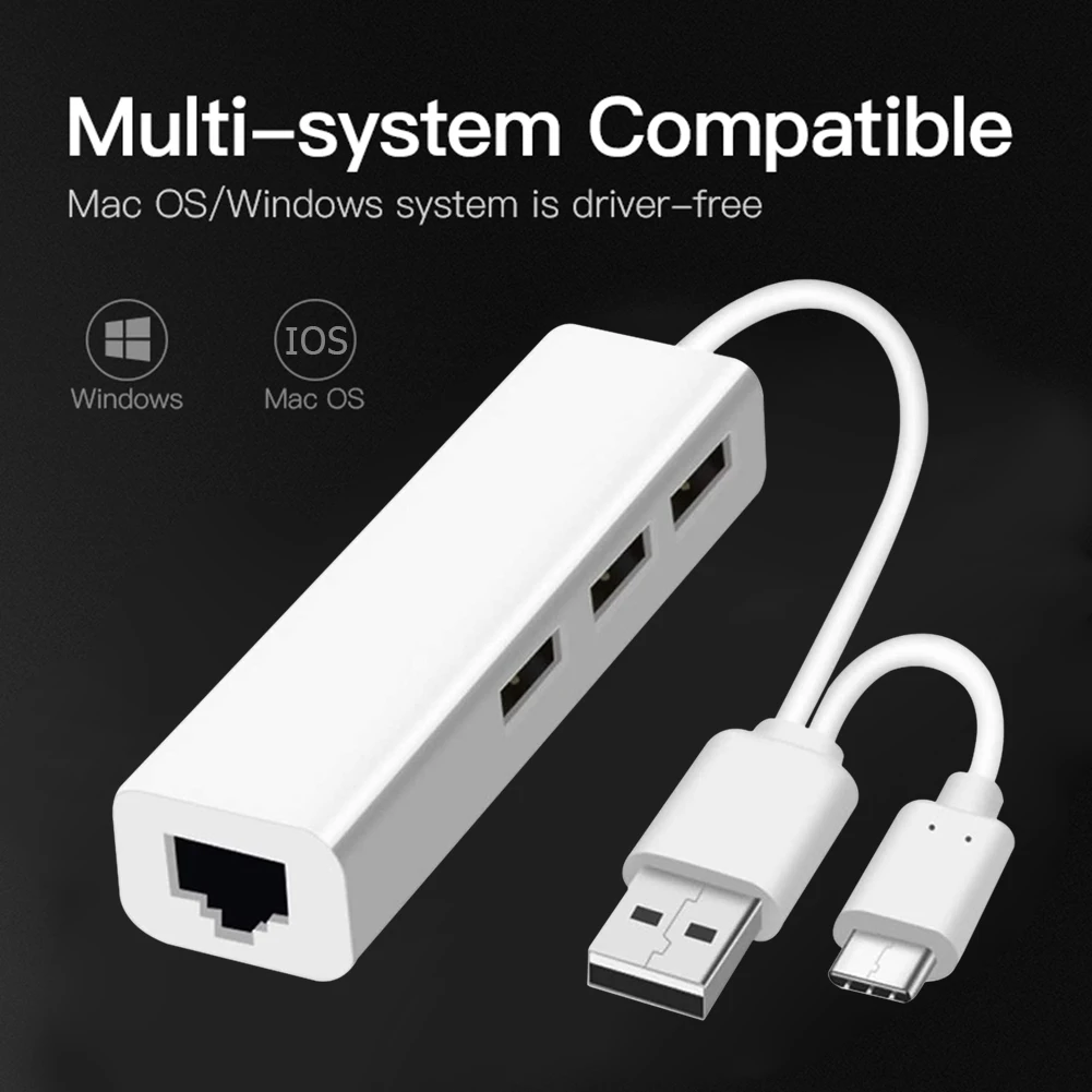 USB 3.1 Type C USB 2.0 тип A концентратор на 3 порта USB 2,0 RJ45 адаптер Аксессуары для ПК док-станция для ноутбука адаптер питания
USB 3.1 Type C USB 2.0 тип A концентратор на 3 порта USB 2,0 RJ45 адаптер Аксессуары для ПК док-станция для ноутбука адаптер питания