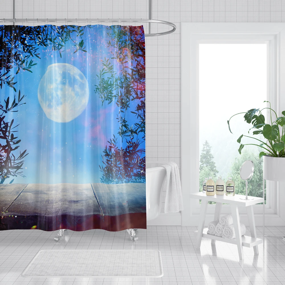 Shower Curtain Fantasy Beauty Home Decor Bathroom Accessories Colourful Galaxy Space Bathroom Waterproof Curtain with Hooks
Shower Curtain Fantasy Beauty Home Decor Bathroom Accessories Colourful Galaxy Space Bathroom Waterproof Curtain with Hooks